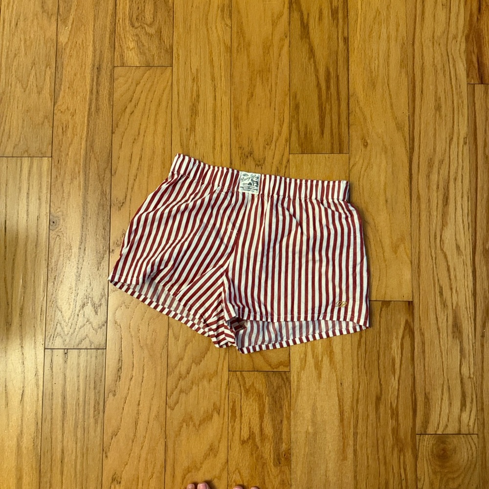 Dairy Boy Striped Red and White Boxer Shorts